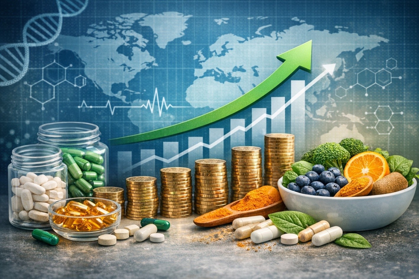 Setor Nutracêutico: crescimento acelerado e novas oportunidades para a indústria